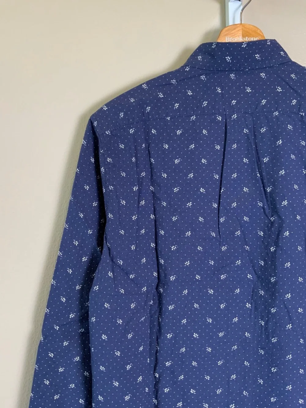 J. Crew Slim Stretch Secret Wash Button Down Shirt in Little Branch Dot